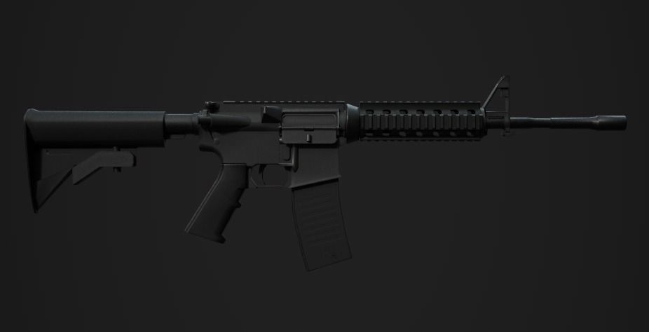 Weapon Pack Low-poly 3D model_24