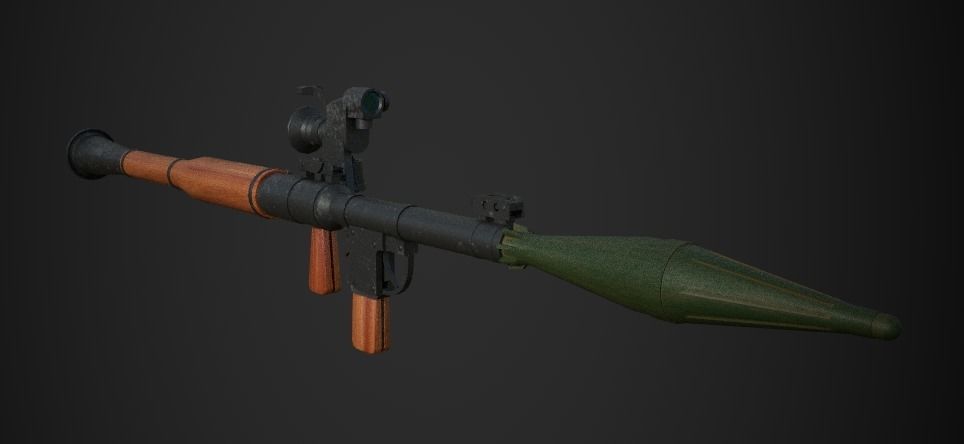 Weapon Pack Low-poly 3D model_149