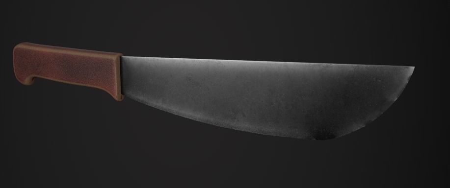 Weapon Pack Low-poly 3D model_64