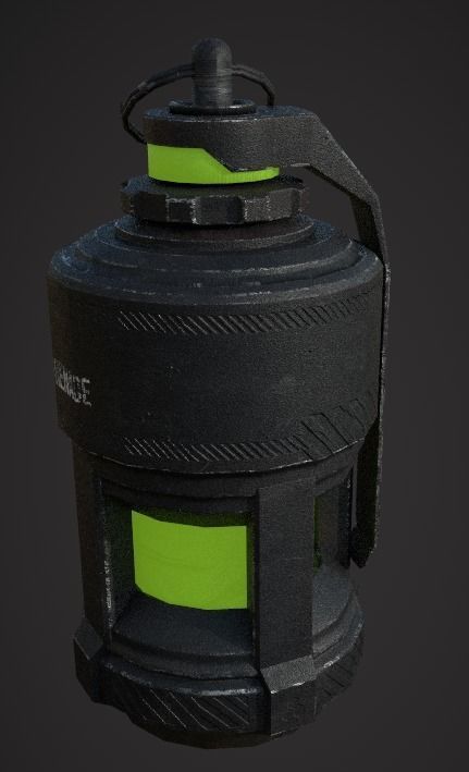 Weapon Pack Low-poly 3D model_42