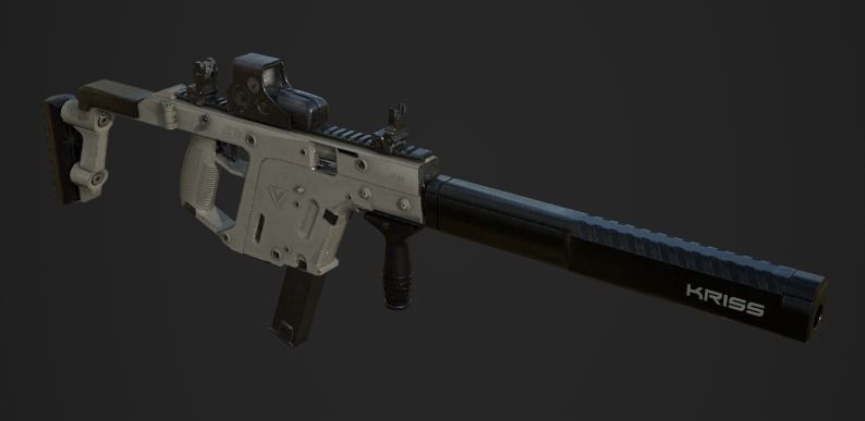 Weapon Pack Low-poly 3D model_15