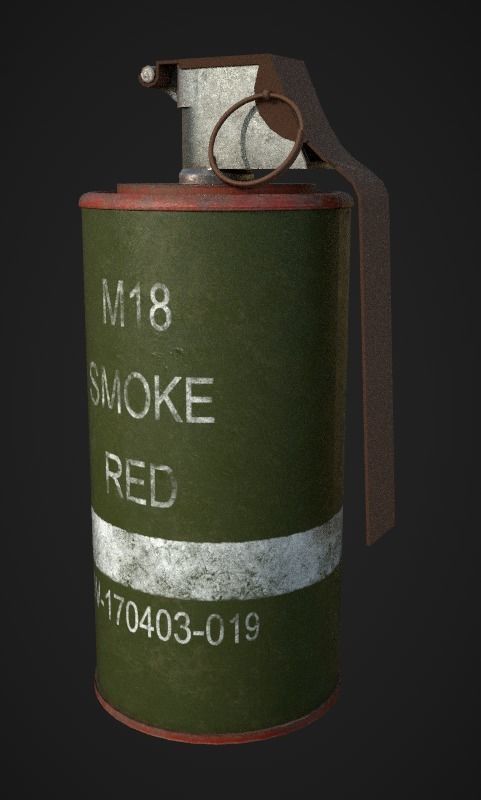 Weapon Pack Low-poly 3D model_138