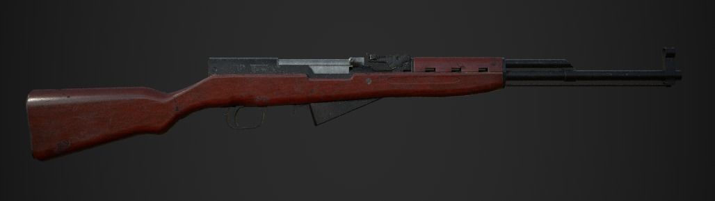 Weapon Pack Low-poly 3D model_72