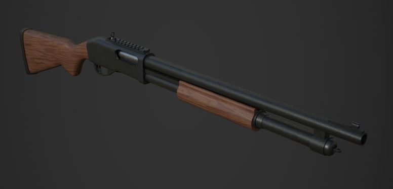 Weapon Pack Low-poly 3D model_71