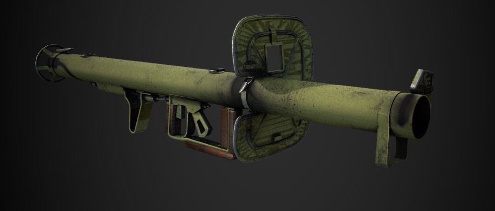 Weapon Pack Low-poly 3D model_39