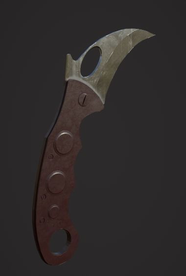 Weapon Pack Low-poly 3D model_56