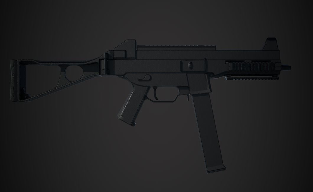 Weapon Pack Low-poly 3D model_100