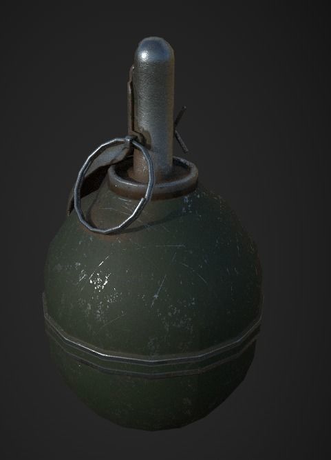 Weapon Pack Low-poly 3D model_109