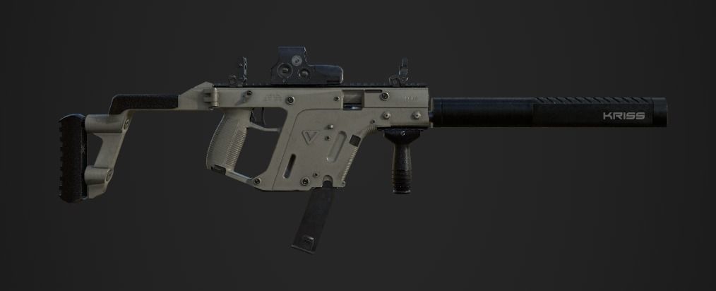 Weapon Pack Low-poly 3D model_129