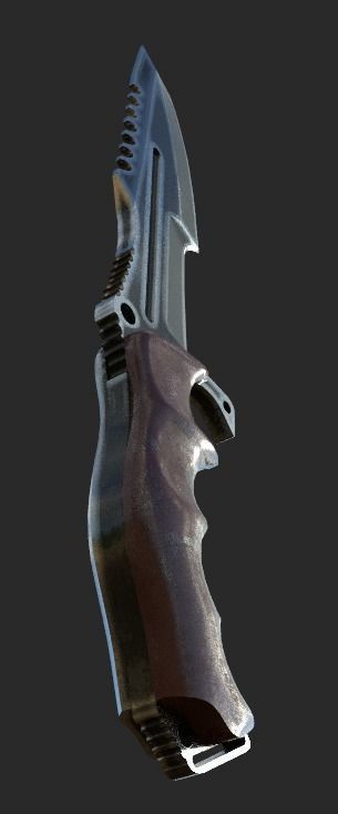 Weapon Pack Low-poly 3D model_75