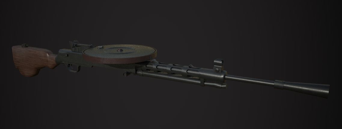 Weapon Pack Low-poly 3D model_105