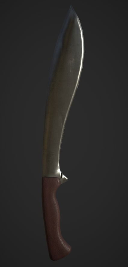 Weapon Pack Low-poly 3D model_18