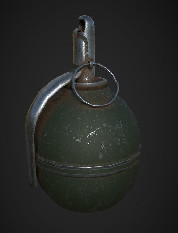 Weapon Pack Low-poly 3D model_108