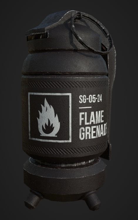 Weapon Pack Low-poly 3D model_107