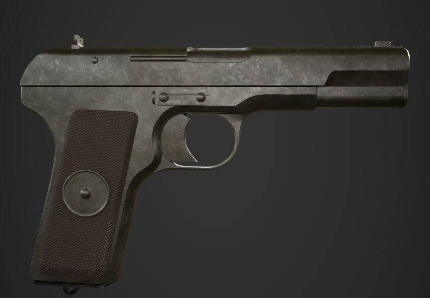 Weapon Pack Low-poly 3D model_145