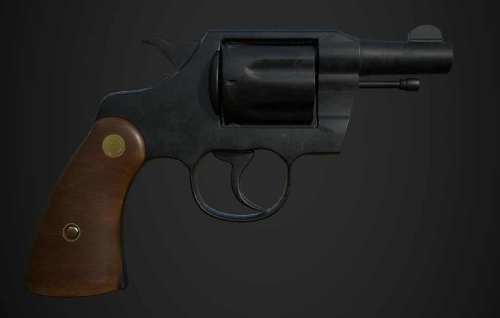 Weapon Pack Low-poly 3D model_104