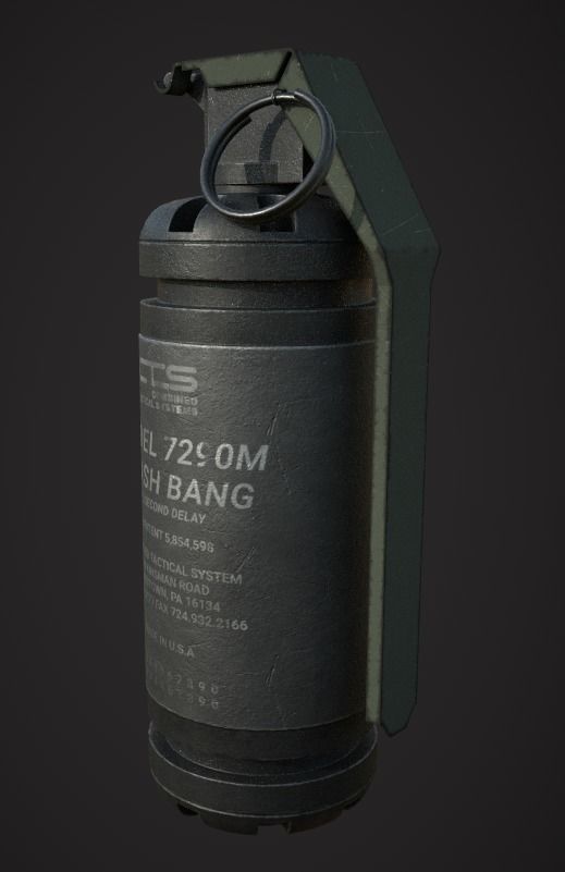 Weapon Pack Low-poly 3D model_13