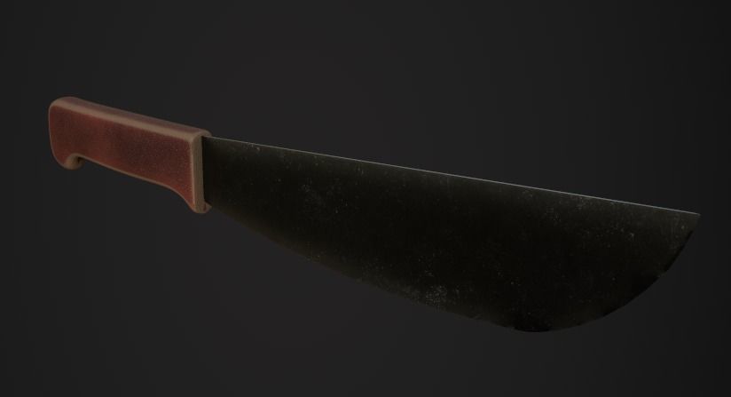 Weapon Pack Low-poly 3D model_84