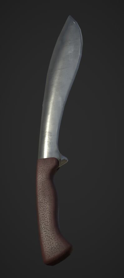 Weapon Pack Low-poly 3D model_83