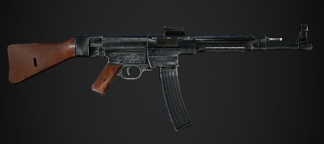 Weapon Pack Low-poly 3D model_37