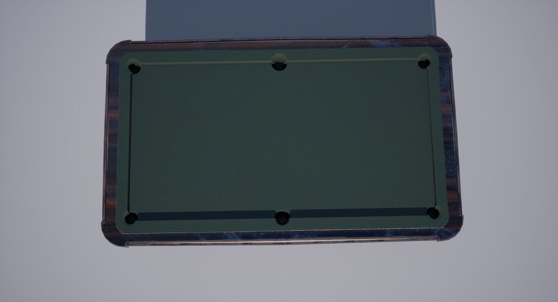 Pool Table Low-poly 3D model_5