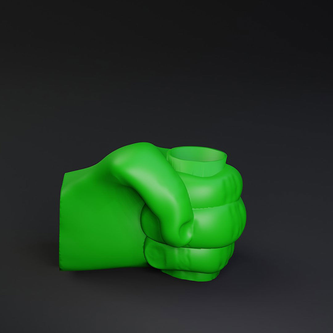 HAND MULTIPURPOSE HOLDER 3D print model_2