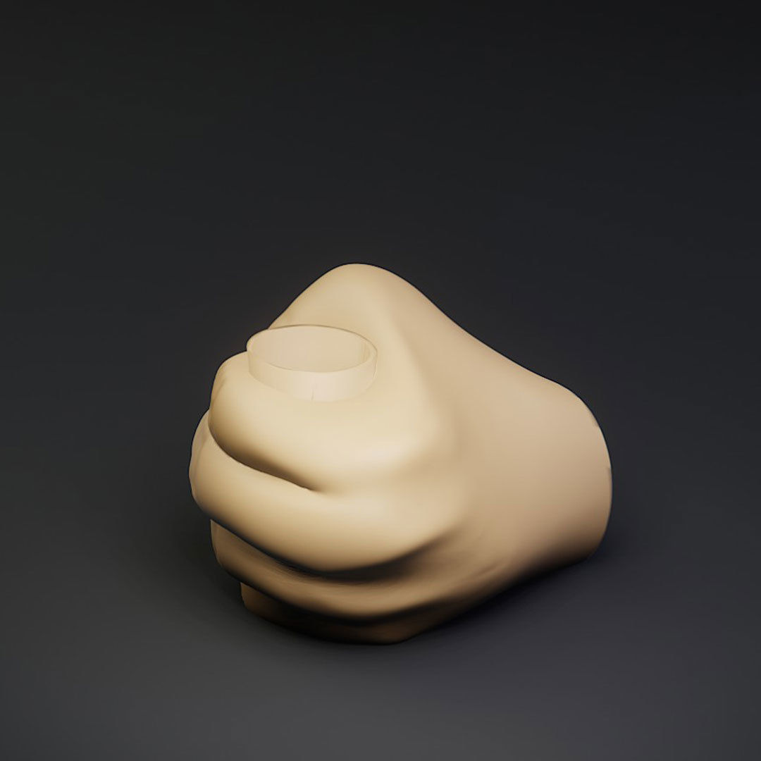 HAND MULTIPURPOSE HOLDER 3D print model_5