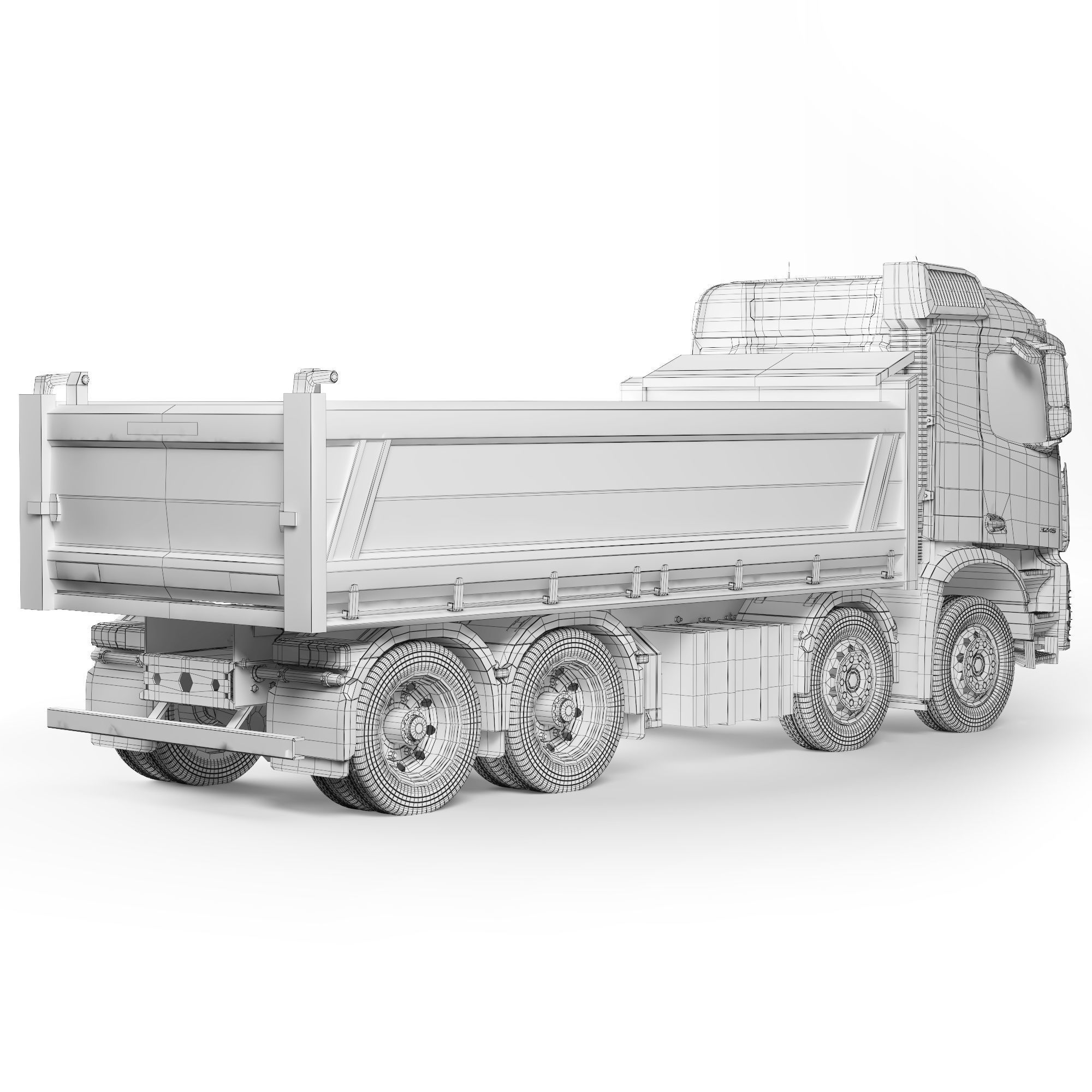 Mercedes-Benz Arocs 3245 tipper 2021 3D model_5