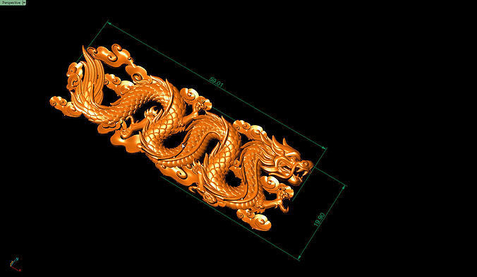 Dragon 3D print model