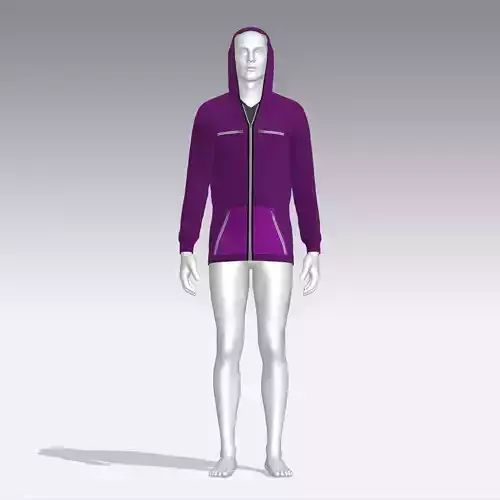 Hoodie mannequin wearing