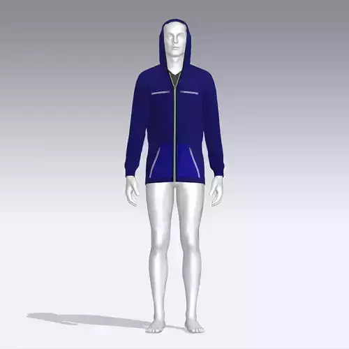 Hoodie mannequin wearing