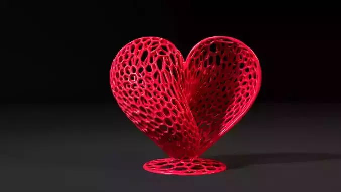 Heart sculpture