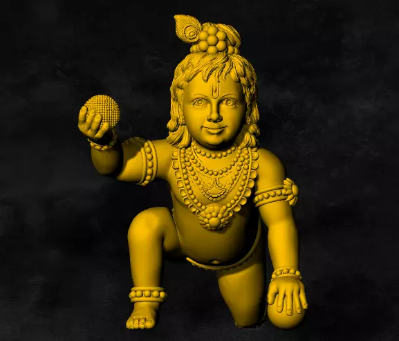 venna krishna 3D print model_0