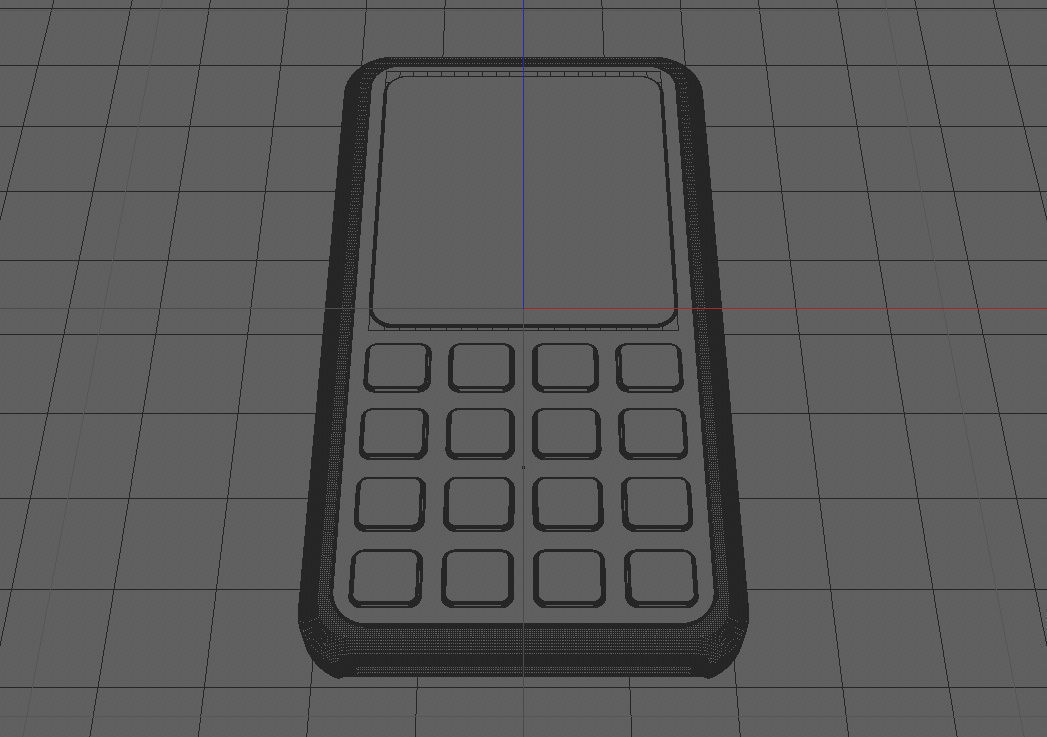 Card Machine POS 3D model_4