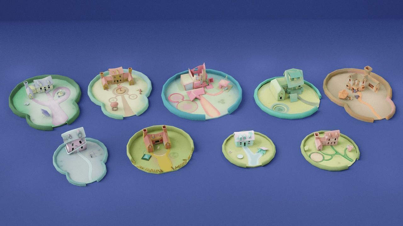 Zombie Apocalypse City Pack Low-poly 3D model_17