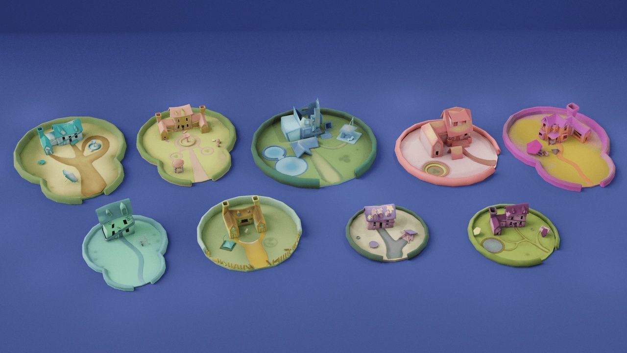 Zombie Apocalypse City Pack Low-poly 3D model_15