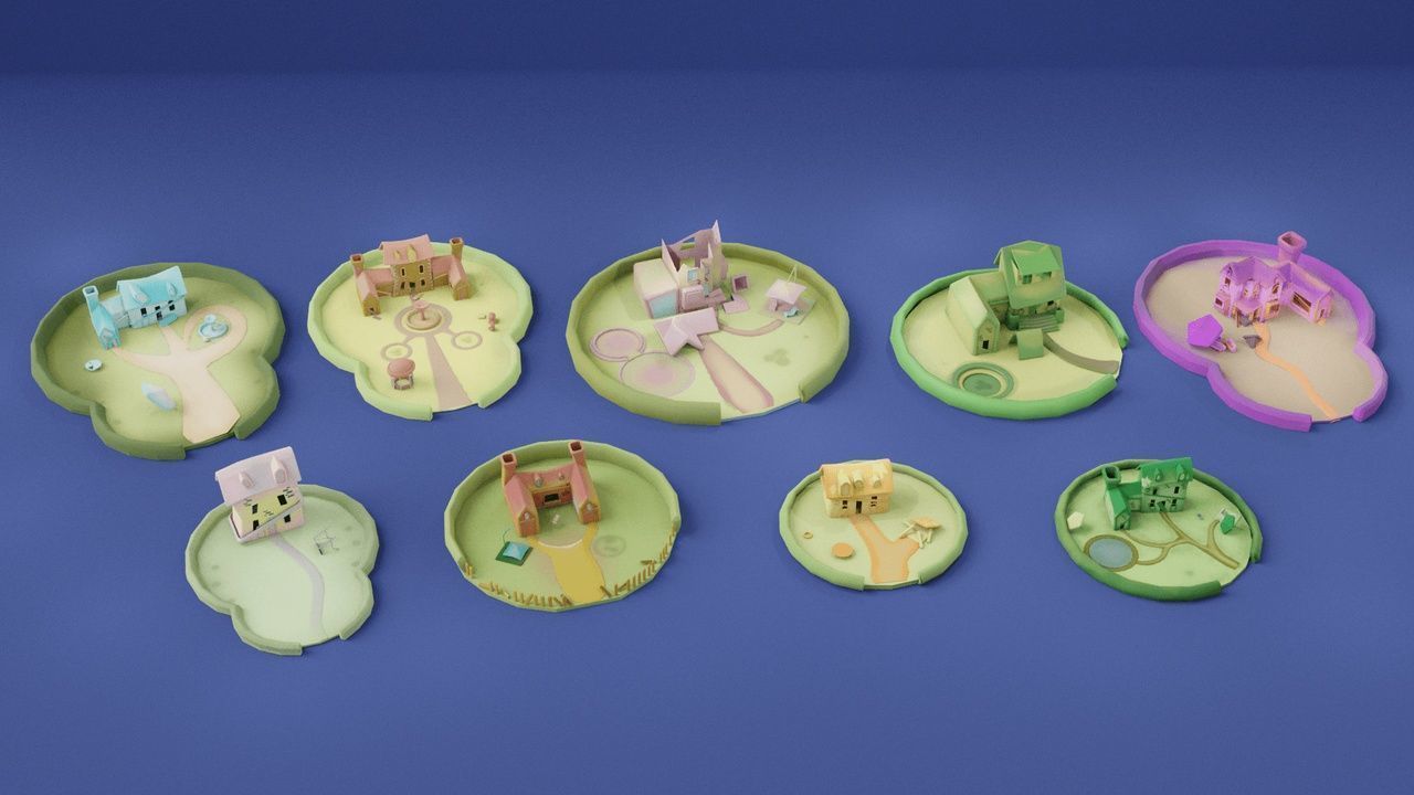 Zombie Apocalypse City Pack Low-poly 3D model_18