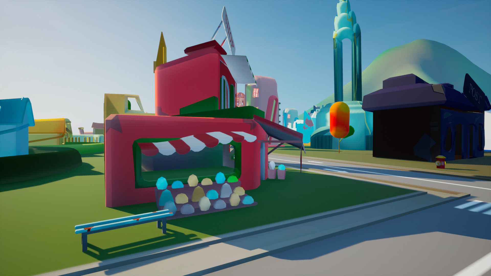 Zombie Apocalypse City Pack Low-poly 3D model_6