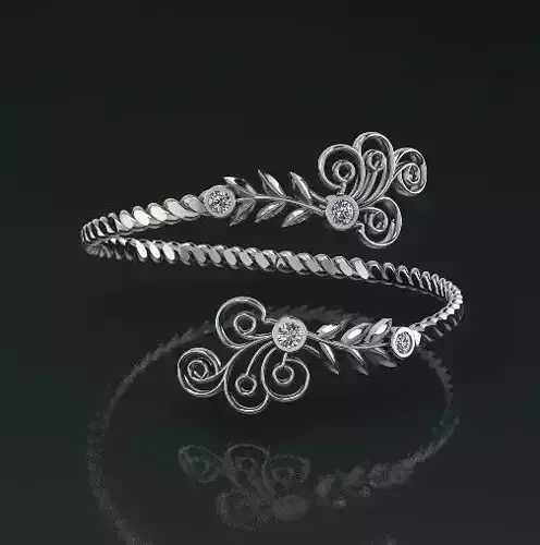 Bracelet with patterns Model 2580