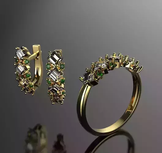 set diamond severity 3D print model