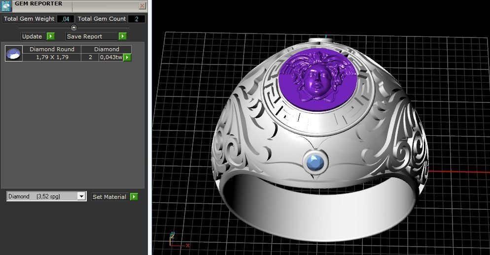 Man ring Model 2576 3D print model_10