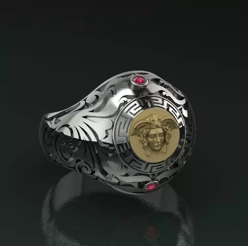 Man ring Model 2576 3D print model_0