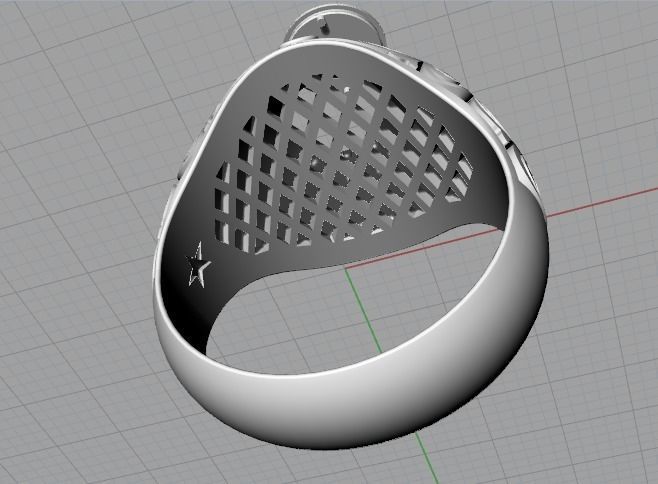Man ring Model 2576 3D print model_5