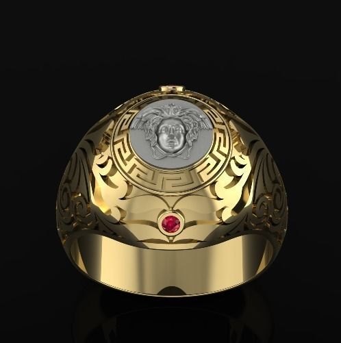 Man ring Model 2576 3D print model_1