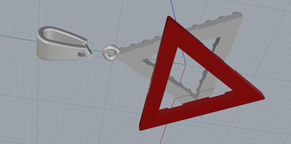 Star of David pendant Model 2569 3D print model_5