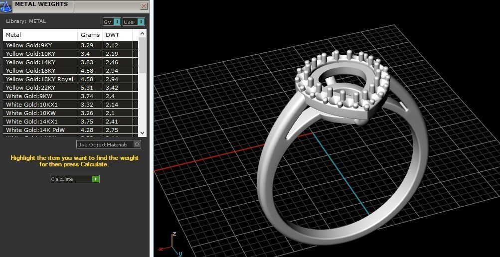 Ring Model 2556 3D print model_10