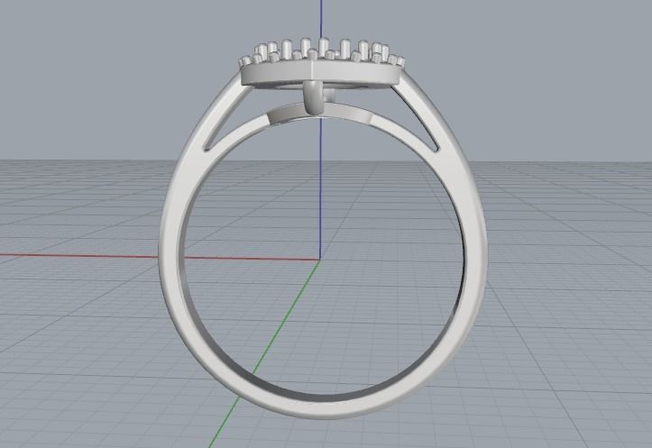 Ring Model 2556 3D print model_3