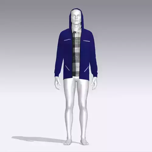 Hoodie mannequin wearing