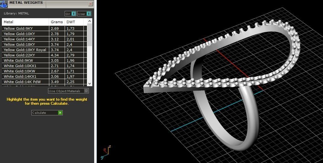 Ring Model 2545 3D print model_9