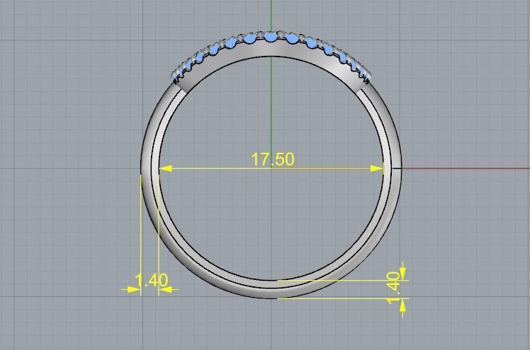 Ring Model 2545 3D print model_6